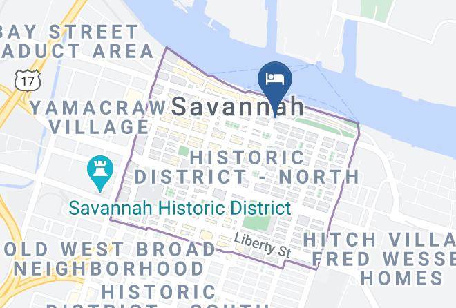 Chatham - Hampton Inn Savannah Historic District Maps