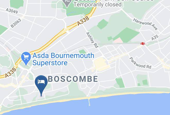 Bournemouth - The Cottonwood Boutique Hotel Maps