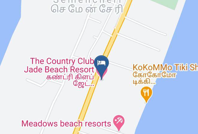 Chengalpattu - The Country Club Jade Beach Resort Maps