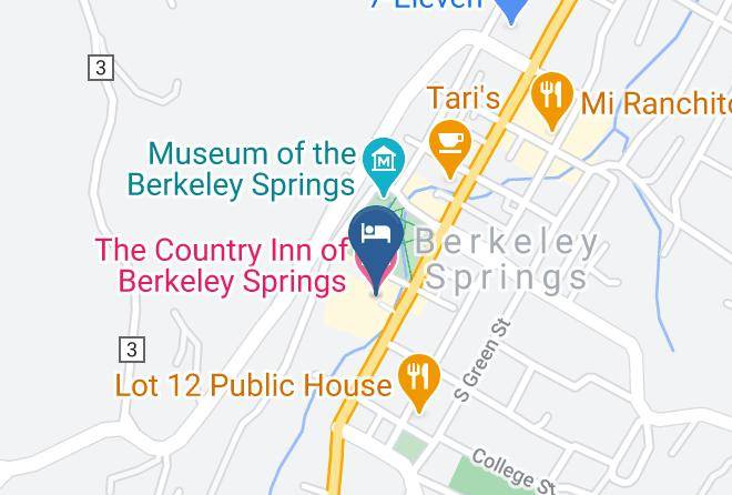 Morgan - The Country Inn Of Berkeley Springs Maps