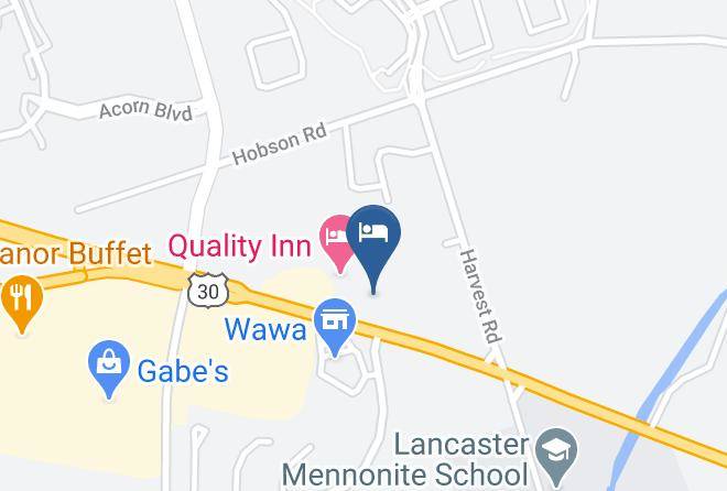 Lancaster - Country Inn Of Lancaster Maps
