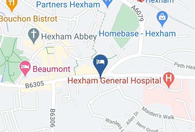 Northumberland - The County Hotel Maps
