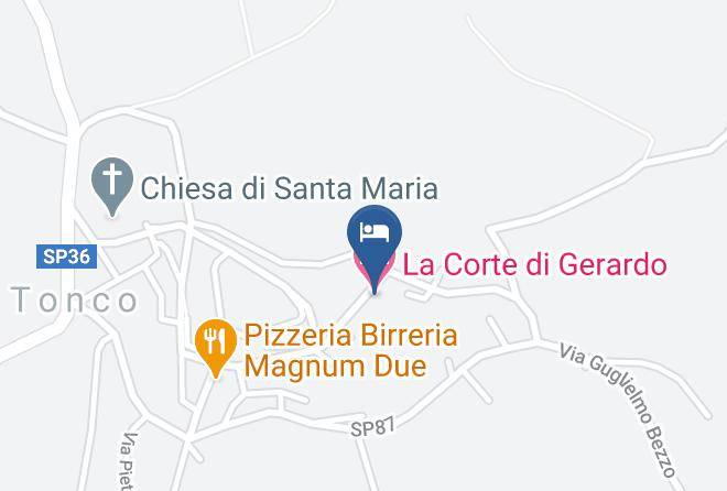 Asti - La Corte Di Gerardo Maps