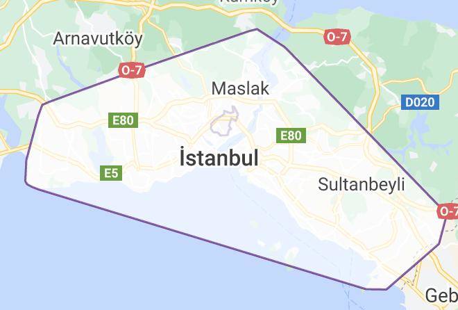 Uskudar - Bc Burhan Cacan Hotel & Spa & Cafe Maps