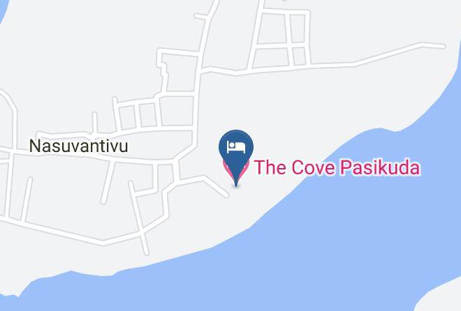 Trincomalee - The Cove Pasikuda Maps