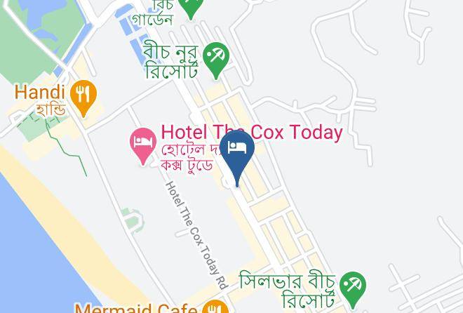 Chittagong - The Cox Beach Resort Maps