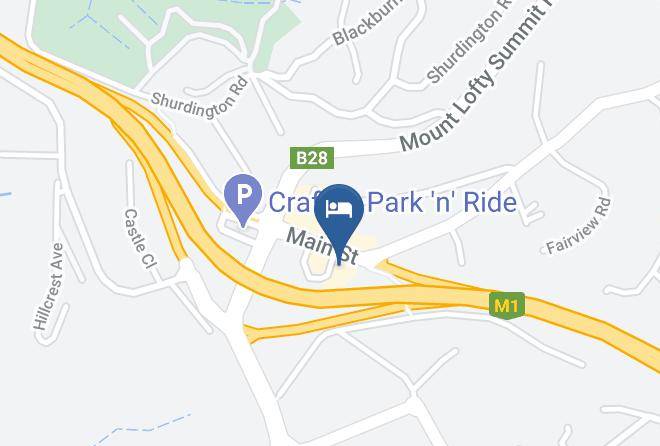 Adelaide Hills - The Crafers Hotel Maps