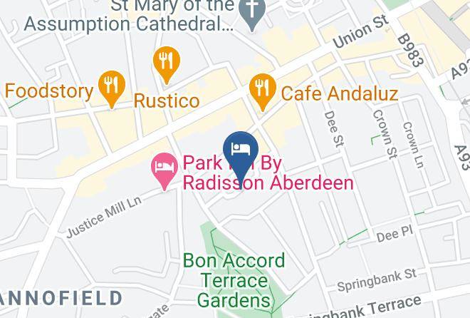 Aberdeen City - The Craibstone Suites Maps