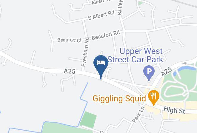 Surrey - The Cranleigh Hotel Maps