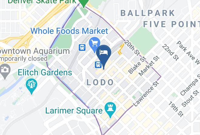 Denver - The Crawford Hotel Maps