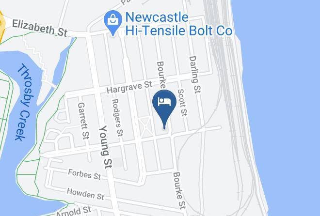 Newcastle - The Criterion Hotel Maps