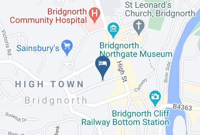 The Croft Bridgnorth Map