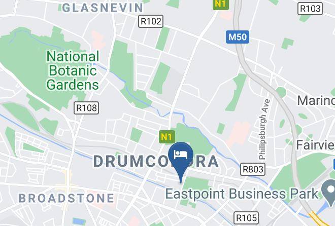 The Croke Park Hotel Map