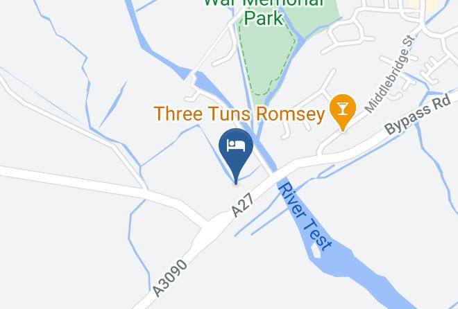 Hants - The Cromwell Arms Romsey Maps