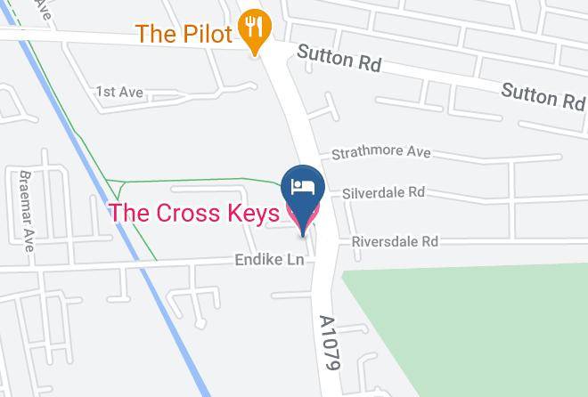 Kingston Upon Hull - The Cross Keys Hotel Maps