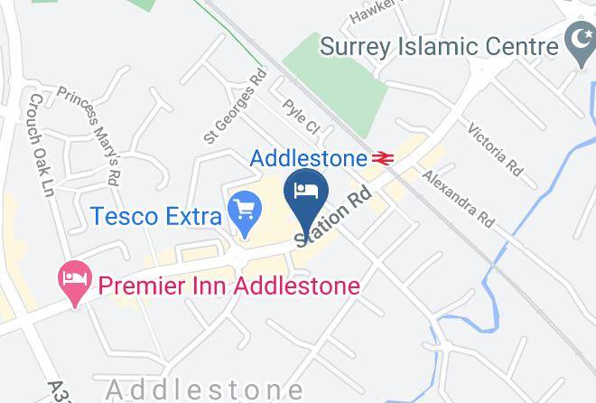 Surrey - The Crouch Oak Maps