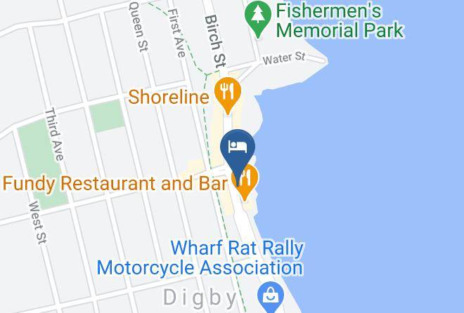 The Crow's Nest Digby Map