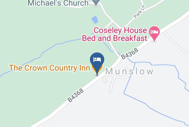 The Crown Country Inn Map