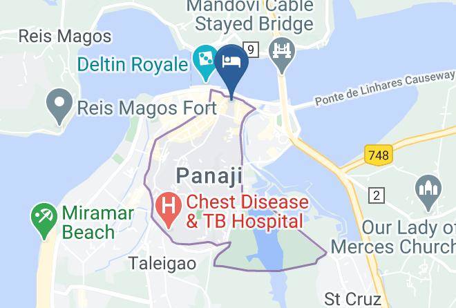 Tiswadi - The Crown Goa Maps
