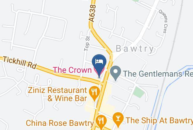 Doncaster - The Crown Hotel Maps