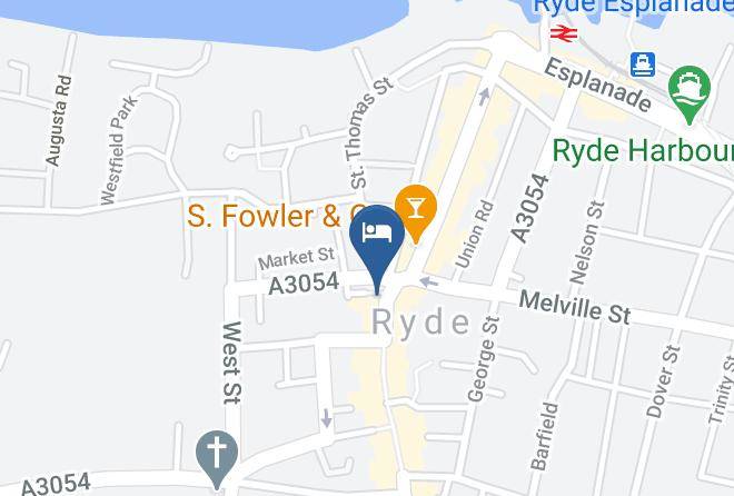 Isle Of Wight - The Crown Hotel Maps