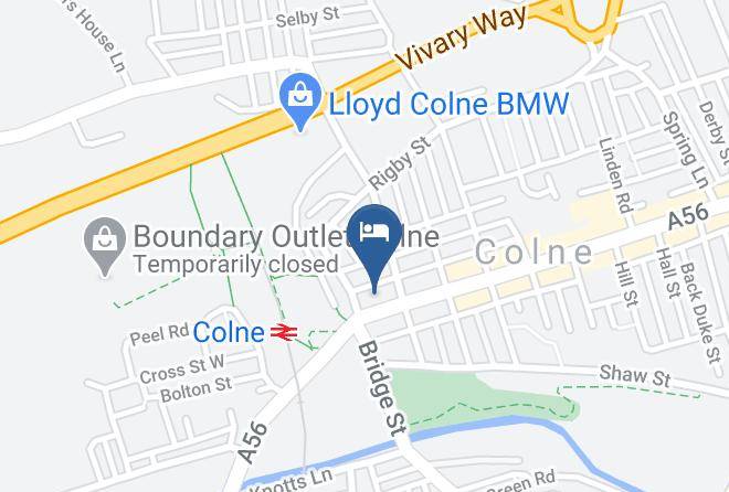 Lancs - The Crown Hotel Maps