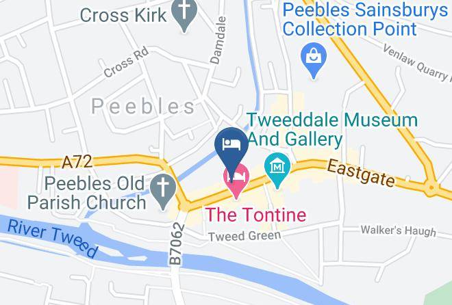 Scottish Borders - The Crown Hotel Maps