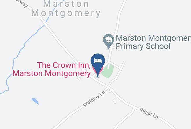 Derbyshire - The Crown Inn Marston Montgomery Maps