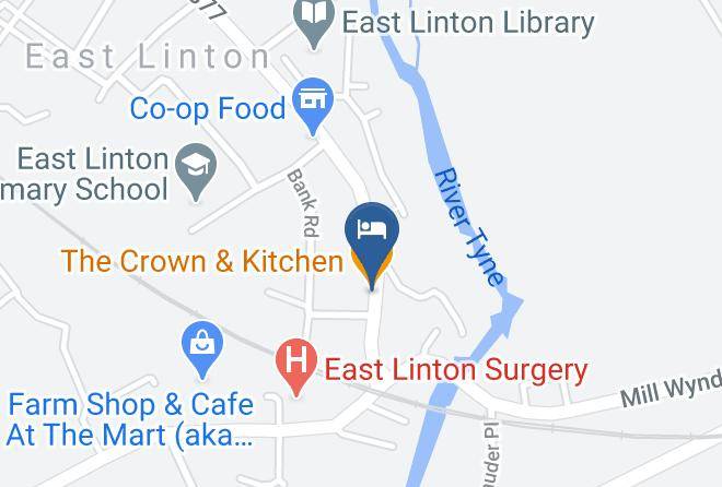 The Crown & Kitchen Map