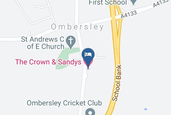 Worcs - The Crown & Sandys Maps