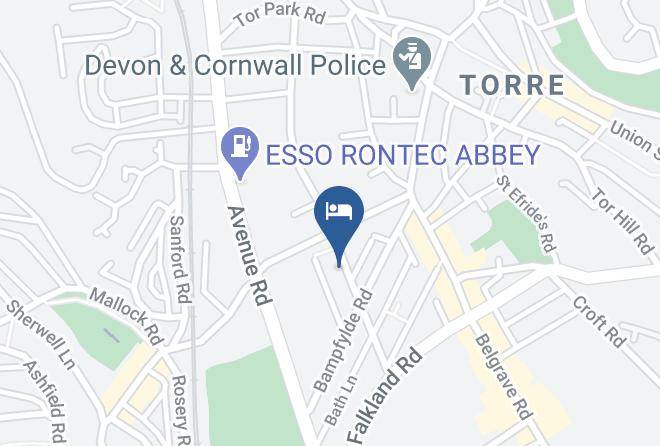 Torbay - The Crowndale Hotel Maps