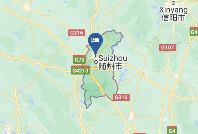 Suizhou - The Crystal Palace Hotel Maps