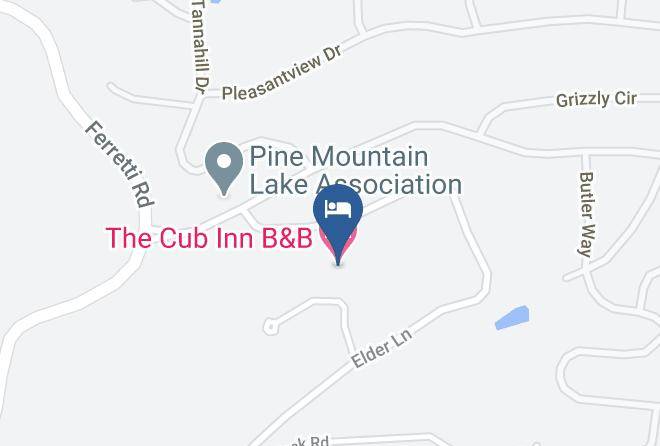 Tuolumne - The Cub Inn B&b Maps