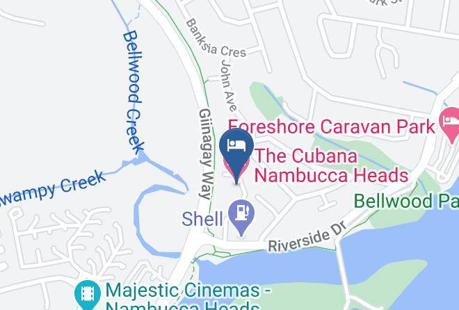 Nambucca - The Cubana Nambucca Heads Maps