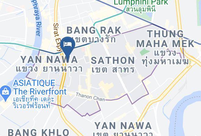Yan Nawa District - The Cube Sathorn Boutique Hotel Maps