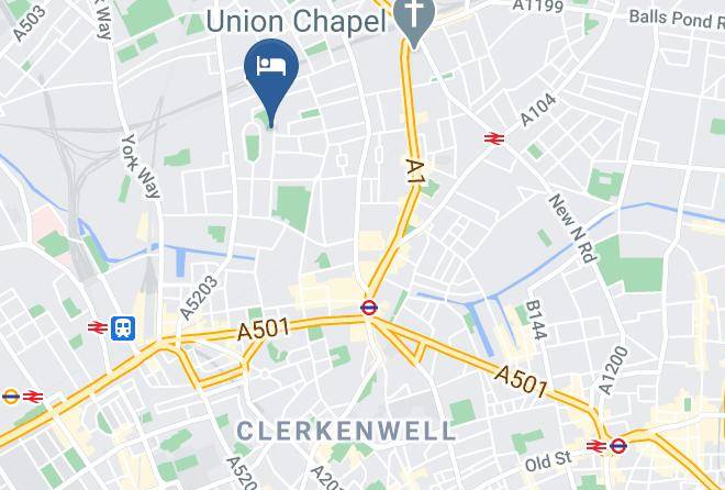 London - The Cuckoo N1 Maps