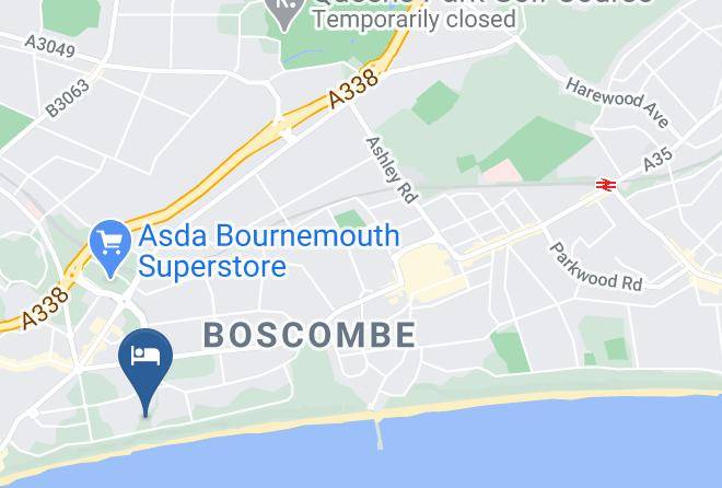 Bournemouth - The Cumberland Hotel Bournemouth Maps