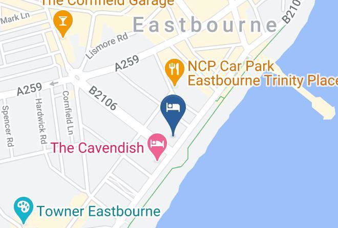 East Sussex - The Cumberland Hotel Maps