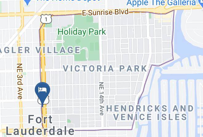 Broward - The Dalmar Fort Lauderdale A Tribute Portfolio Hotel Maps