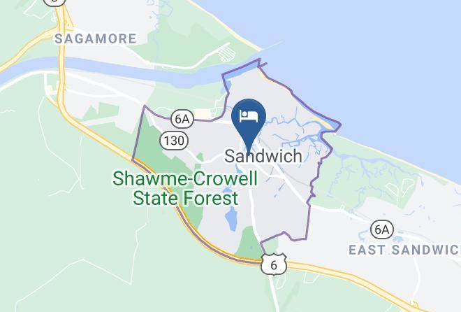 The Dan'l Webster Inn & Spa Map