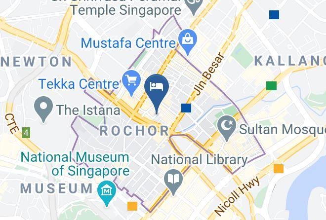 Rochor - The Daulat Boutique Hotel Maps