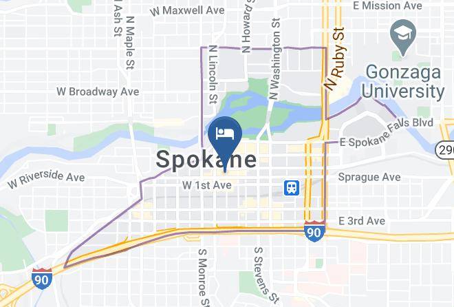 Spokane - The Davenport Lusso Autograph Collection Maps