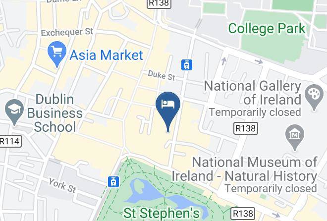 The Dawson Hotel Map