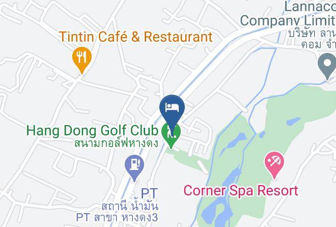 Hang Dong District - The Deer Resort Chiangmai Maps