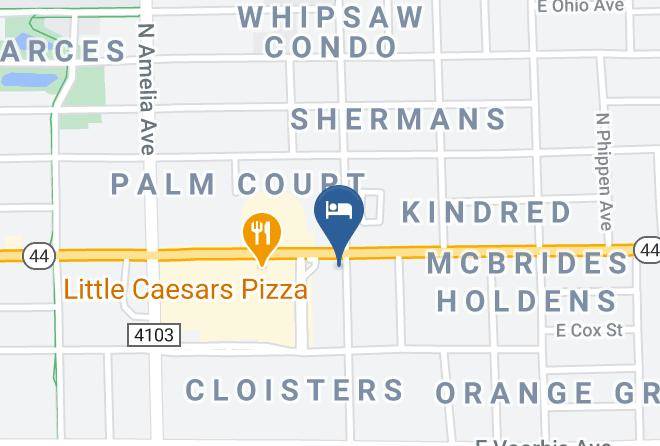 Volusia - The Deland Hotel Maps