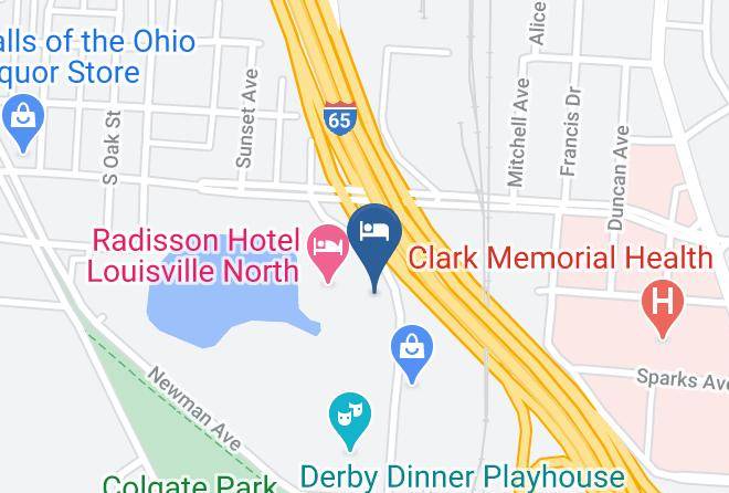 Clark - The Derby Hotel Louisville North Maps