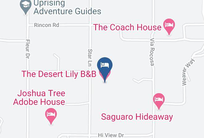 San Bernardino - The Desert Lily B&b Maps