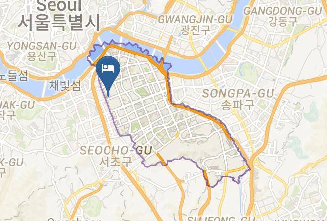 Gangnamgu - The Designers Hotel Lyj Gangnam Premiere Maps