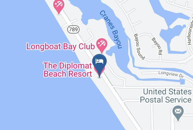 Sarasota - The Diplomat Beach Resort Maps