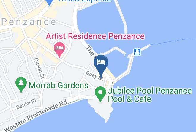 Cornwall - The Dock Inn Maps